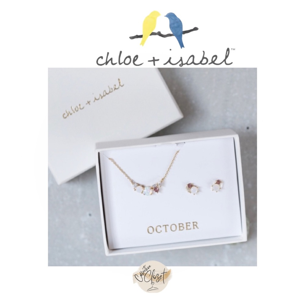 Chloe + Isabel Petits Bijoux October Birthstone Set